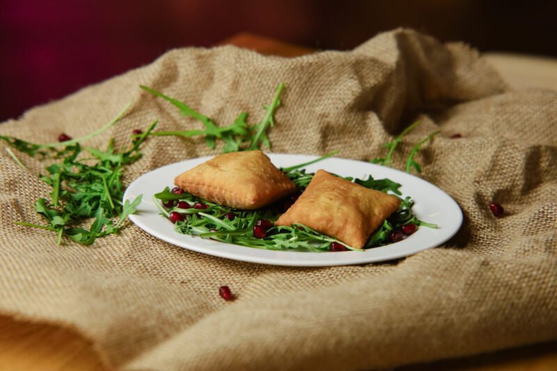 borek cheese Fried dough filled with 3 types of cheese and parsley (2 pieces) image