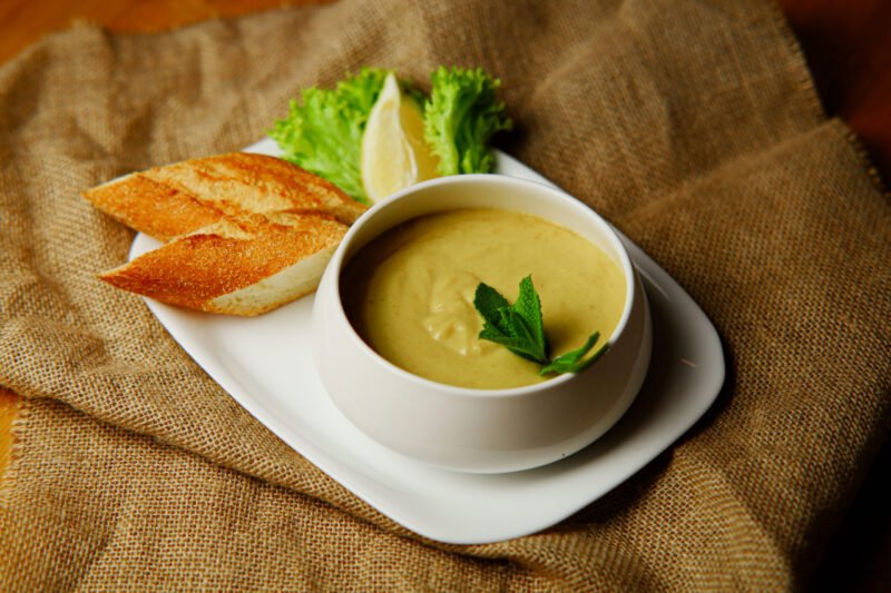 lentil soup Fresh lentil soup with carrots, onions, and traditional herbs.